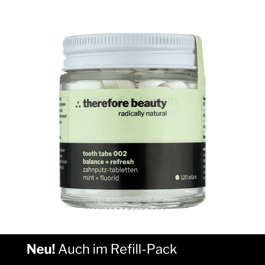 tooth tabs 002 | feste Zahnpasta mit Minze | für frischen Atem und saubere Zähne