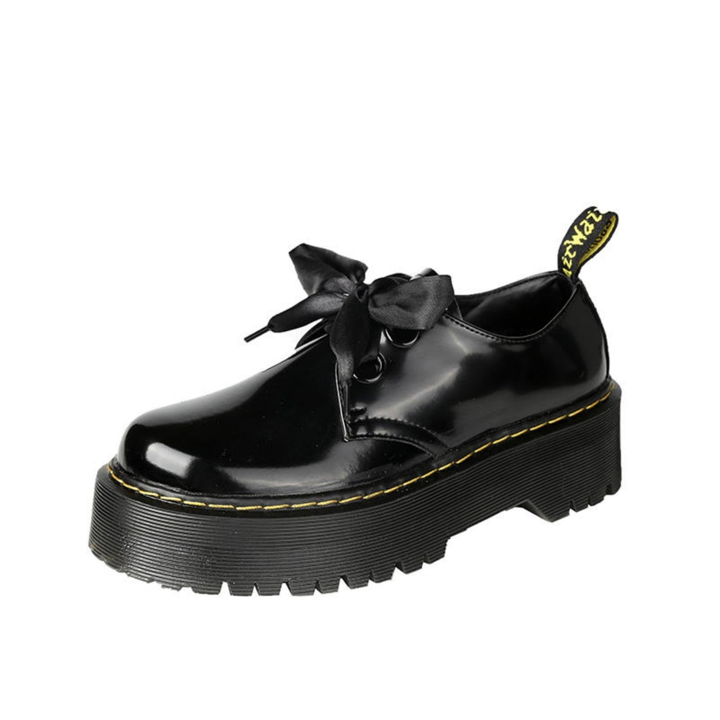 Thick Soled Small Leather Shoes For Women - AXON