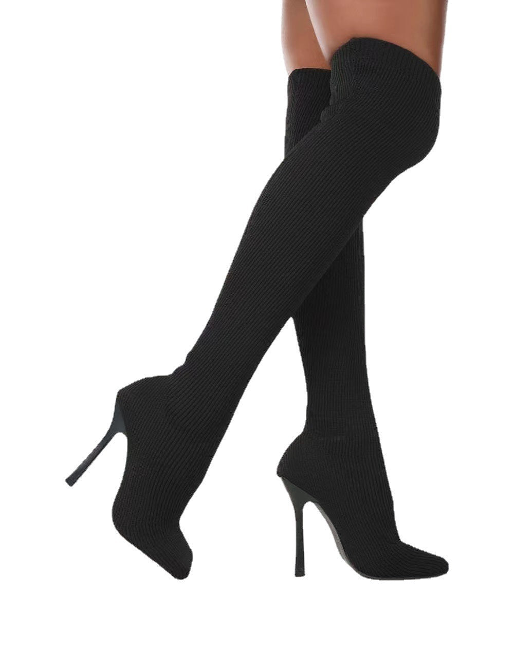 Thigh High Boots Women Over The Knee Long Boots Fashion Shoes - AXON
