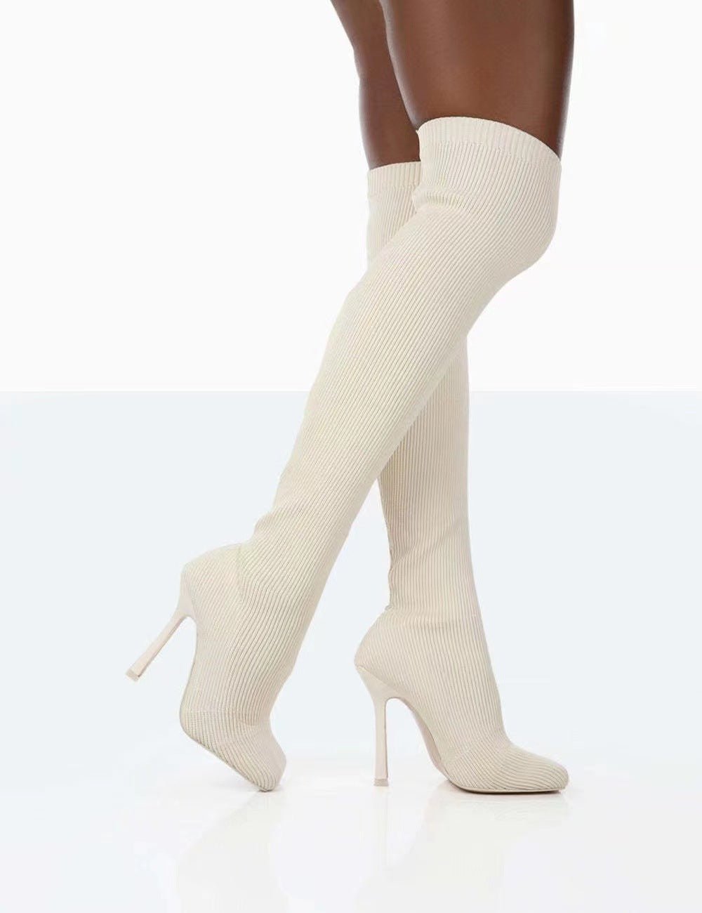 Thigh High Boots Women Over The Knee Long Boots Fashion Shoes - AXON