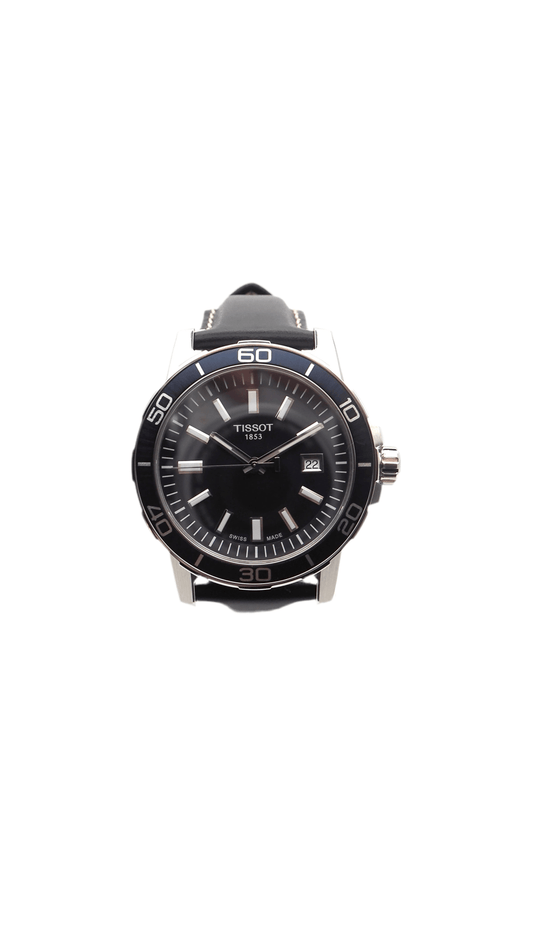 Tissot Supersport Gent T125.610.16.041.00 Herrenuhr 44 mm Edelstahl Neu OVP - AXON