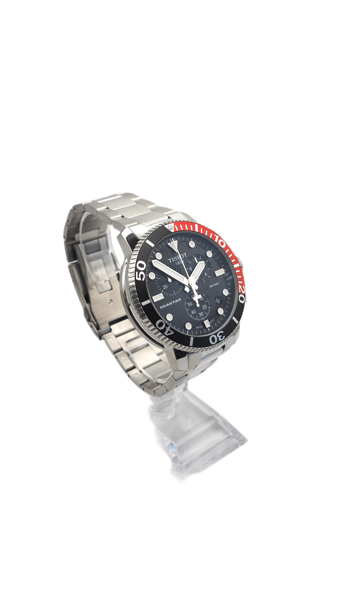 Tissot T - Sport Seastar 1000 Chronograph T120.417.11.051.01 Herrenuhr Edelstahl Neu OVP - AXON