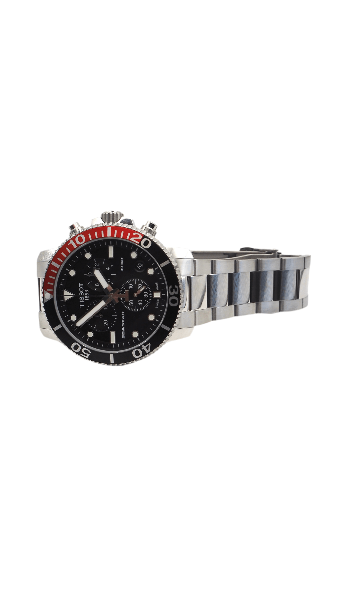 Tissot T - Sport Seastar 1000 Chronograph T120.417.11.051.01 Herrenuhr Edelstahl Neu OVP - AXON