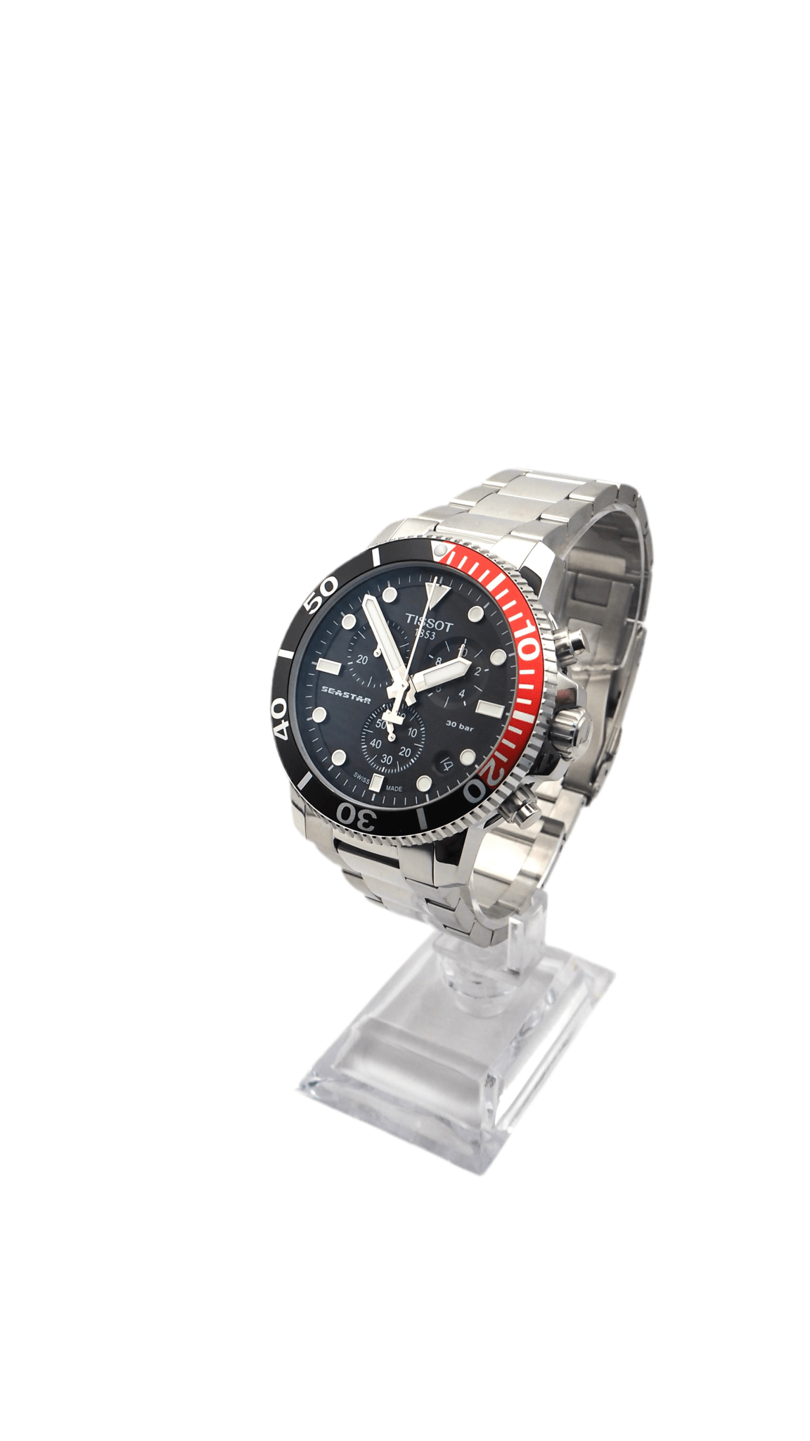 Tissot T - Sport Seastar 1000 Chronograph T120.417.11.051.01 Herrenuhr Edelstahl Neu OVP - AXON