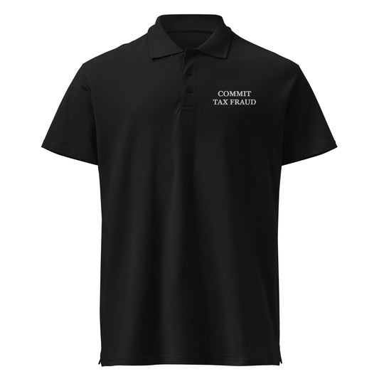 COMMIT TAUX FRAUD Poloshirt