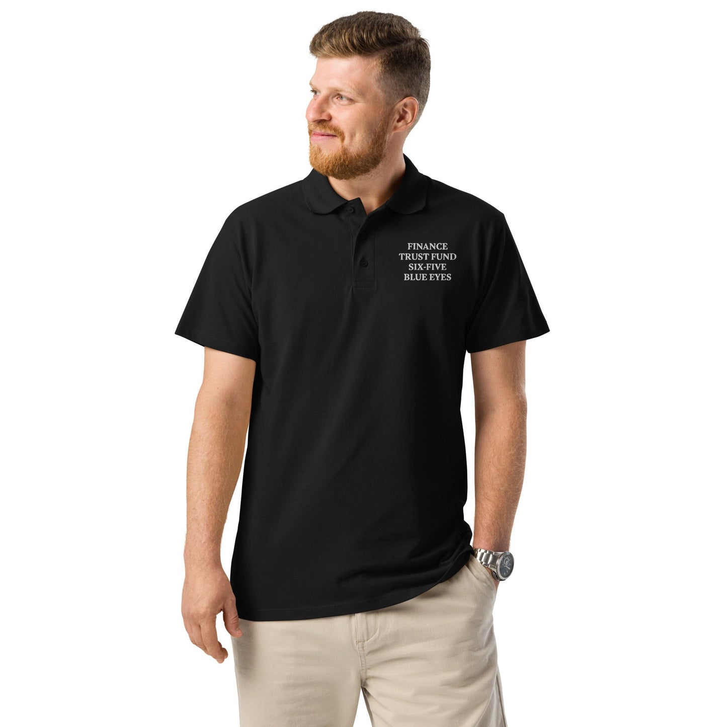 FINANCE TRUST FUND SIX-FIVE BLUE EYES Poloshirt