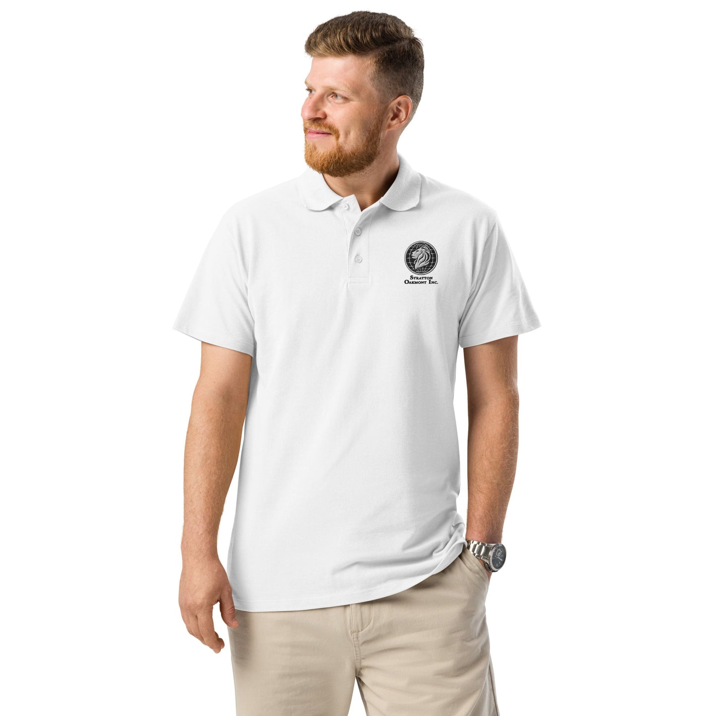 STRATTON OAKMONT Logo Poloshirt
