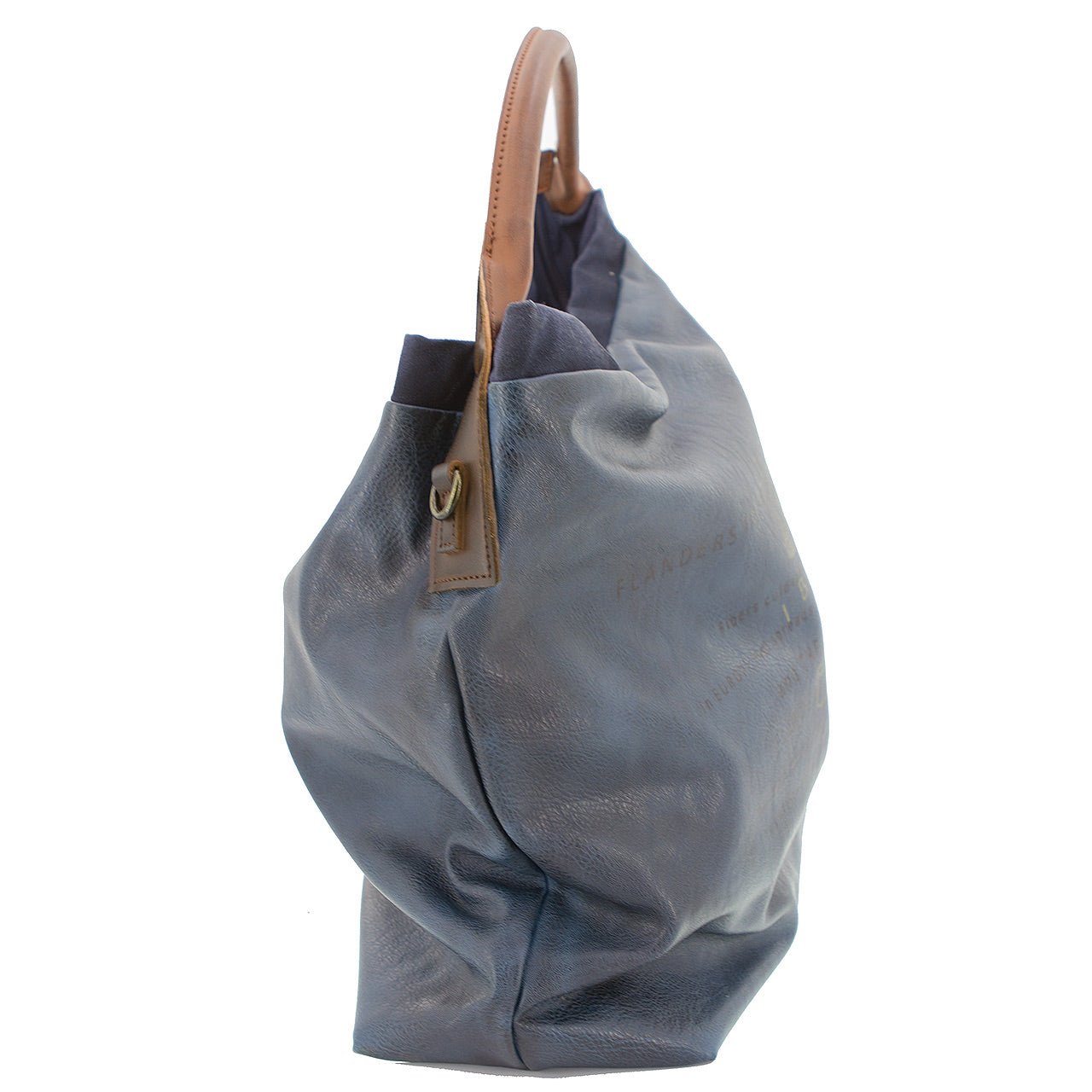 Vintage Tasche mit 3 Kronen Blau - AXON