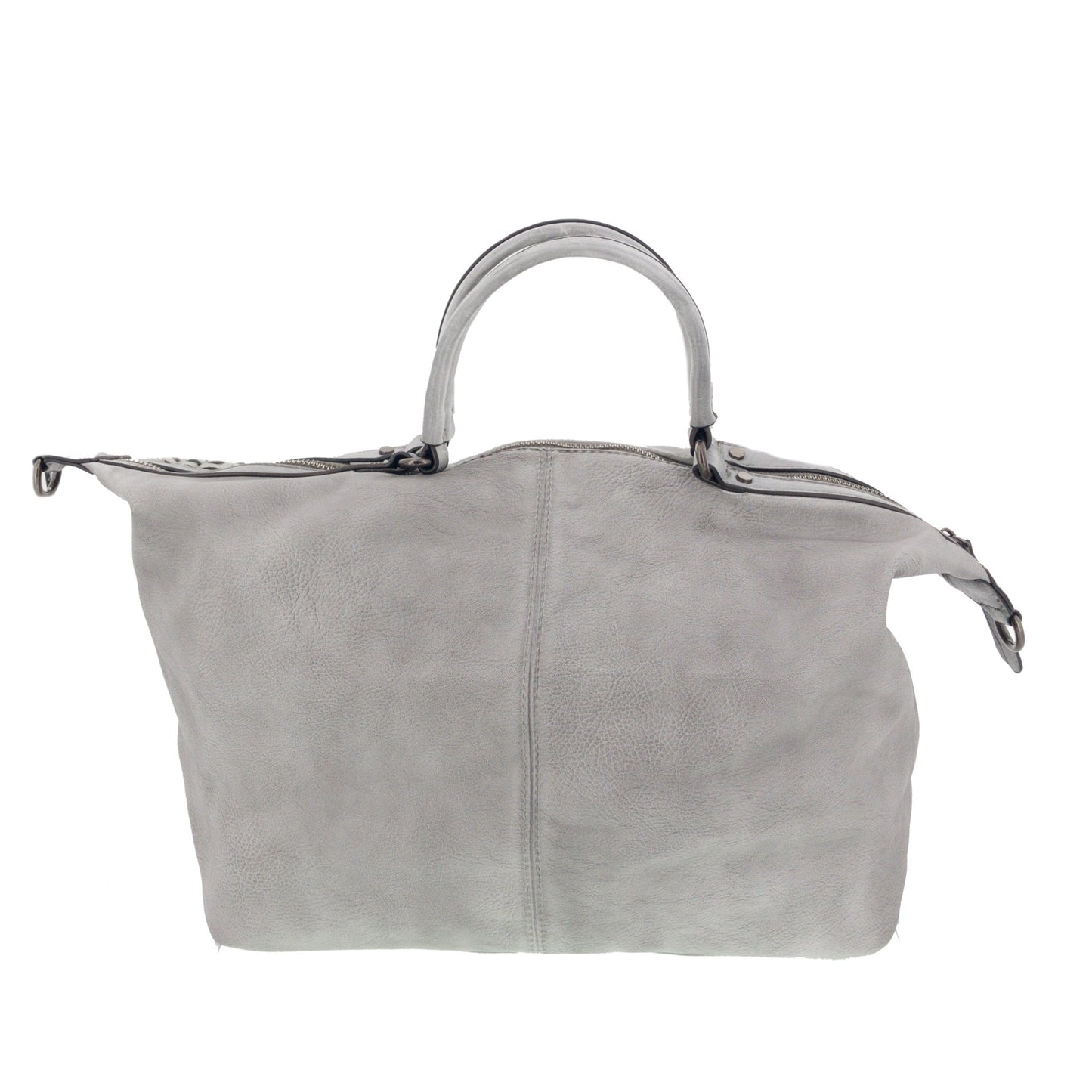 Vintage Tasche mit seitlichem Flechteinsatz - AXON