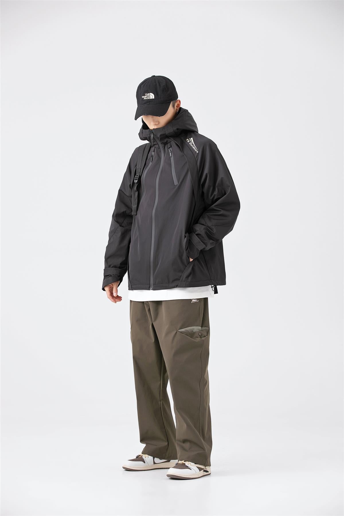 Waterproof Jacket In Black - AXON