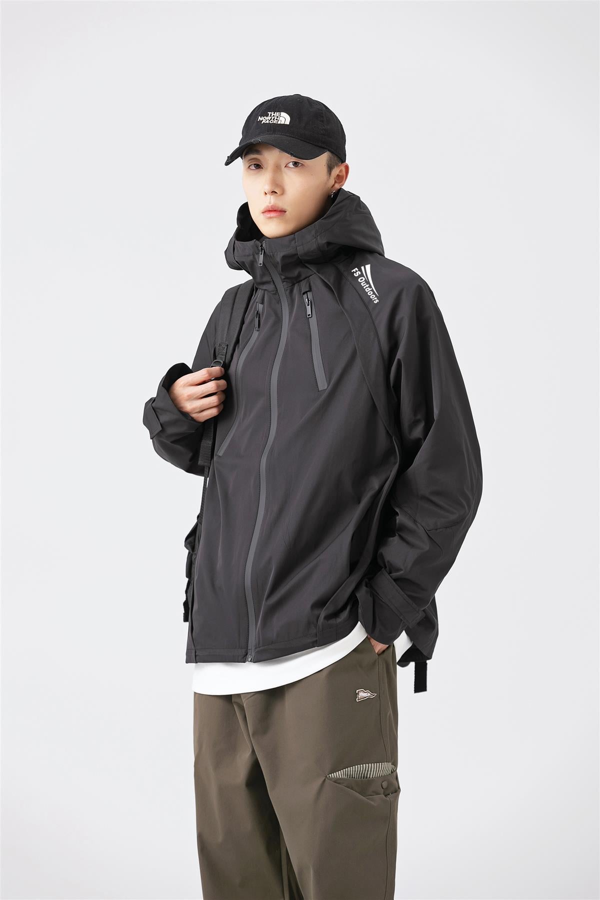 Waterproof Jacket In Black - AXON