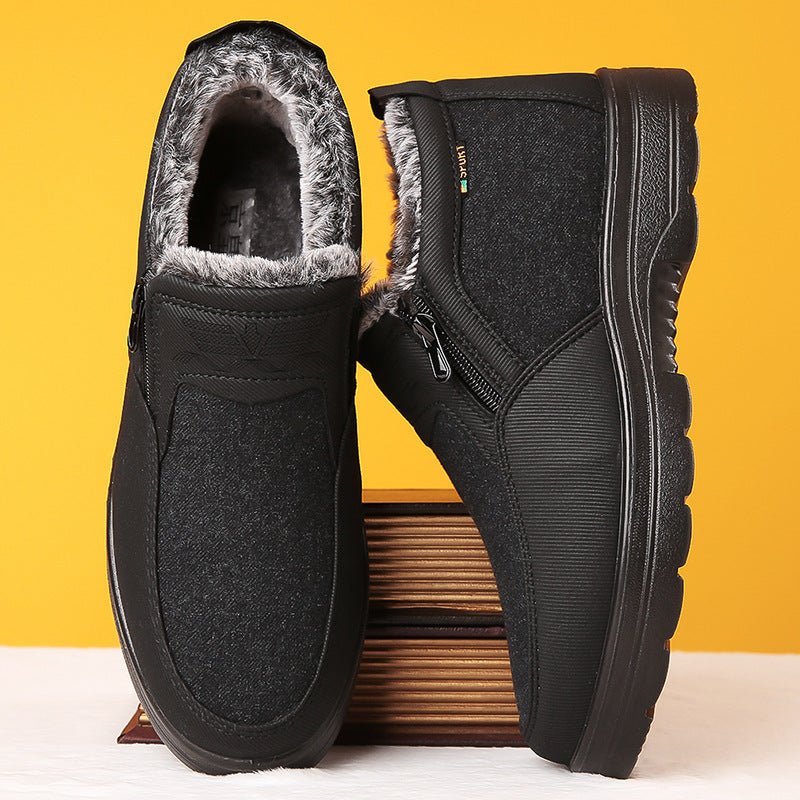 Winter Old Beijing Cloth Shoes Men - AXON