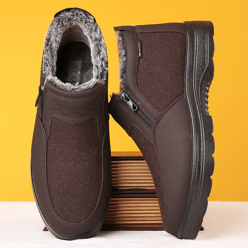 Winter Old Beijing Cloth Shoes Men - AXON