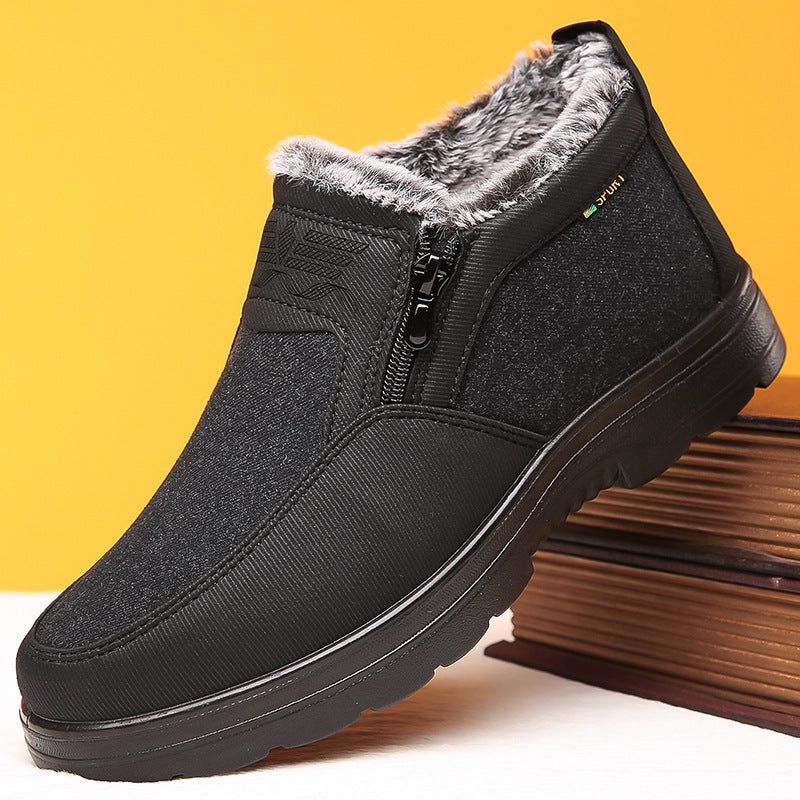 Winter Old Beijing Cloth Shoes Men - AXON