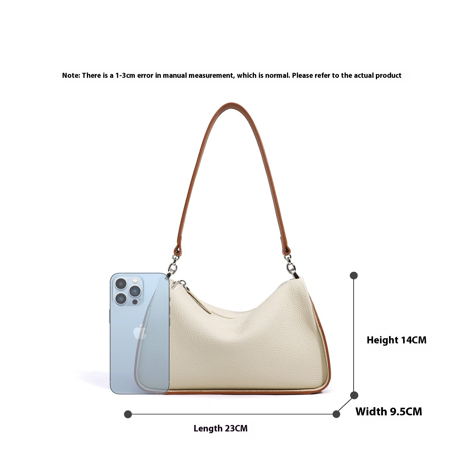 Women's Crossbody Bag First Layer Cowhide Leather Single - shoulder Bag - AXON